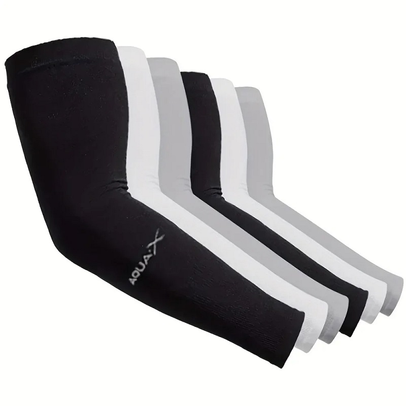 Outdoor Adventure Gear - 3 Pairs Breathable Sun Protection Sleeves