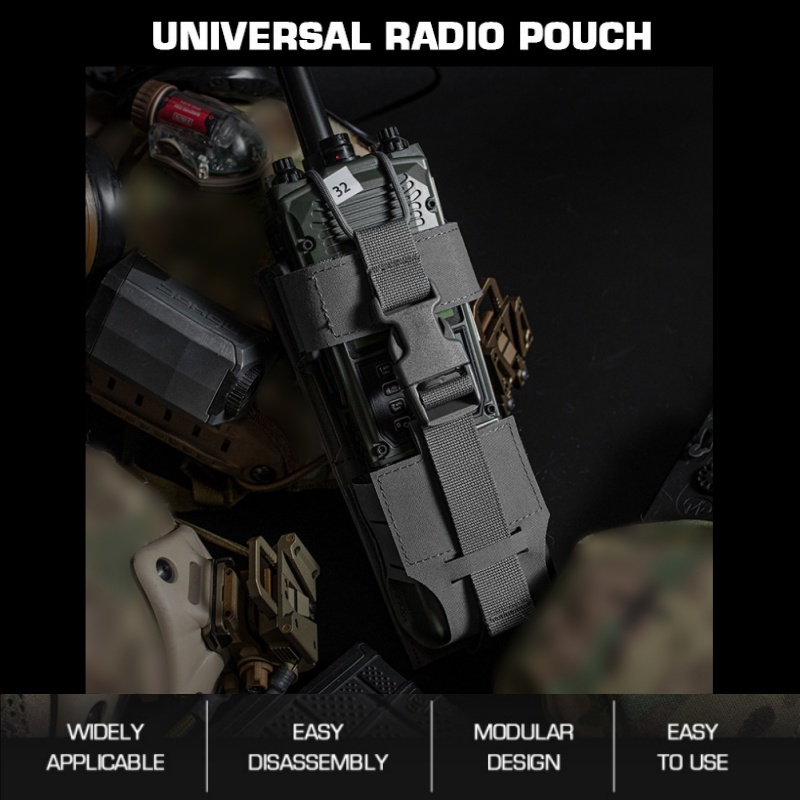Outdoor Adventure Gear - Universal Radio Pouch | Range Communication