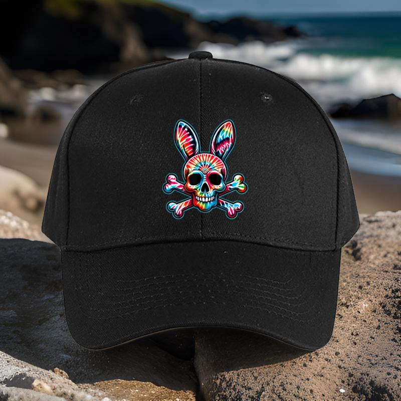 Outdoor Adventure Golf - 1 adjustable colorful rabbit skull print