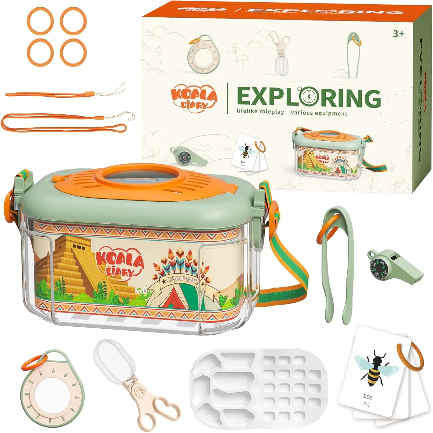 Outdoor Adventure Images - Kids Bug Catcher Set - Explorer