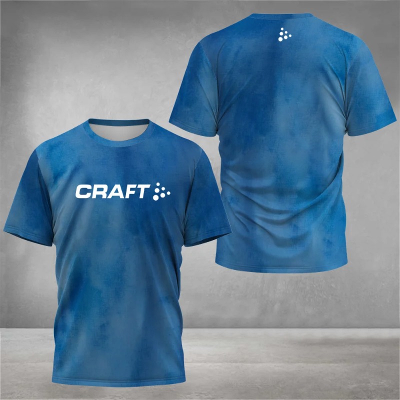 Outdoor Adventure Clothing - Fashion Tie-Dye Printed Crew Neck T-Shirt