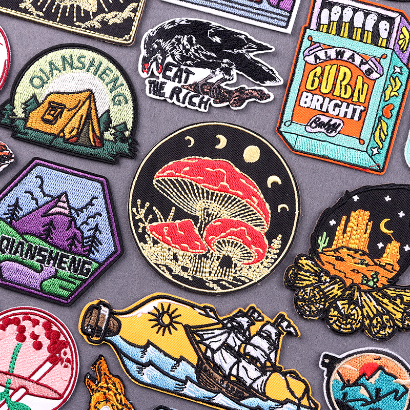 Outdoor Adventure Clothing - Wilderness Outdoor Sewing Embroidery Patch Iron