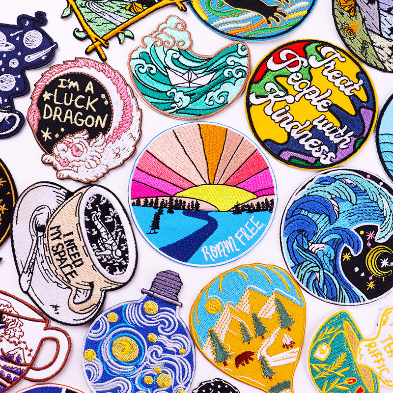 Iron On Patches DIY Outdoor Tr - Outdoor Adventure Travel Show incelemesi ve fiyatı