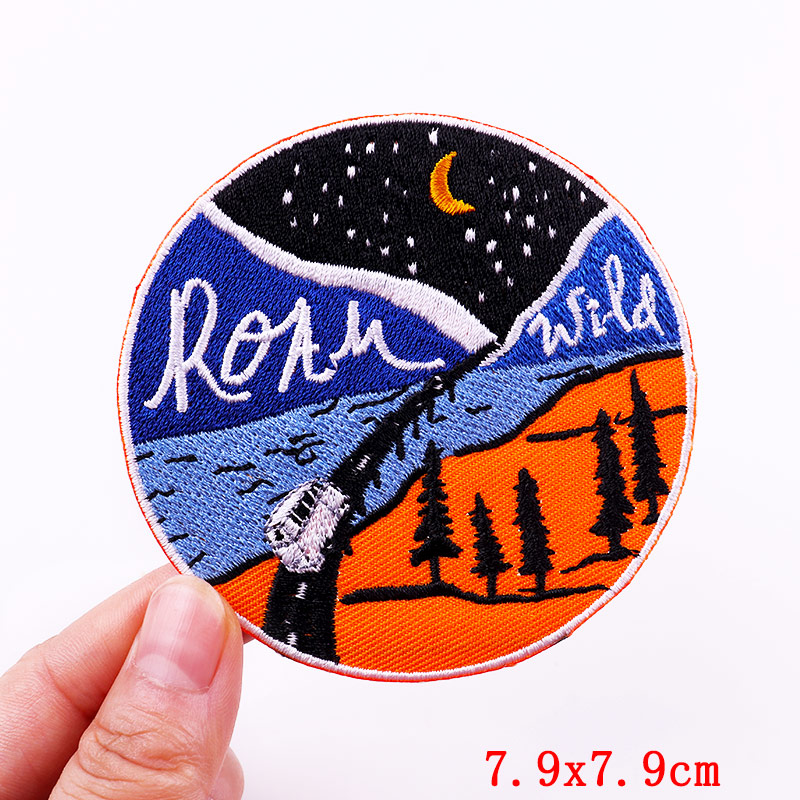 Iron On Patches DIY Outdoor Tr - Outdoor Adventure Travel Show incelemesi ve fiyatı