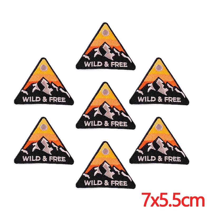 10PCS/Lot Explorer Emblem Embr - Outdoor Adventure Travel Show incelemesi ve fiyatı