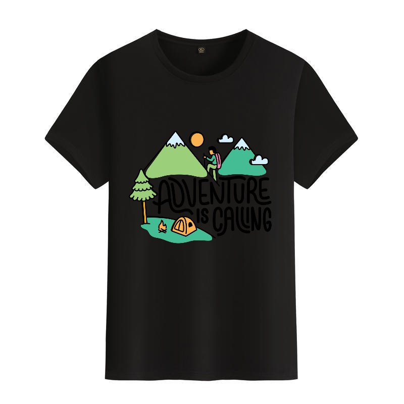 Men's Black Round-Neck Short-S - Outdoor Adventure Clothing incelemesi ve fiyatı