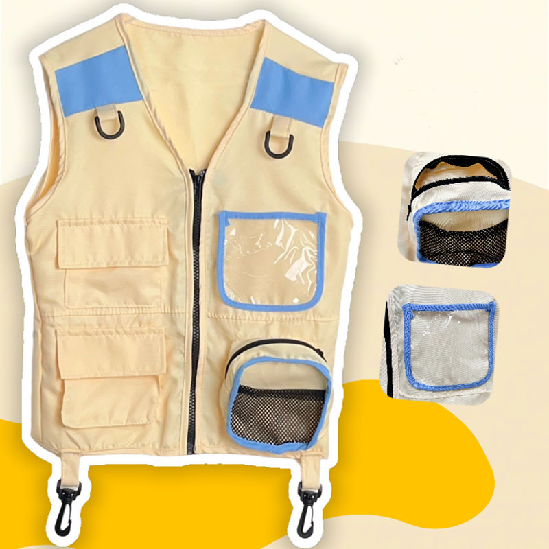 Children Explorer Vest Pretend - Outdoor Adventure Girls incelemesi ve fiyatı
