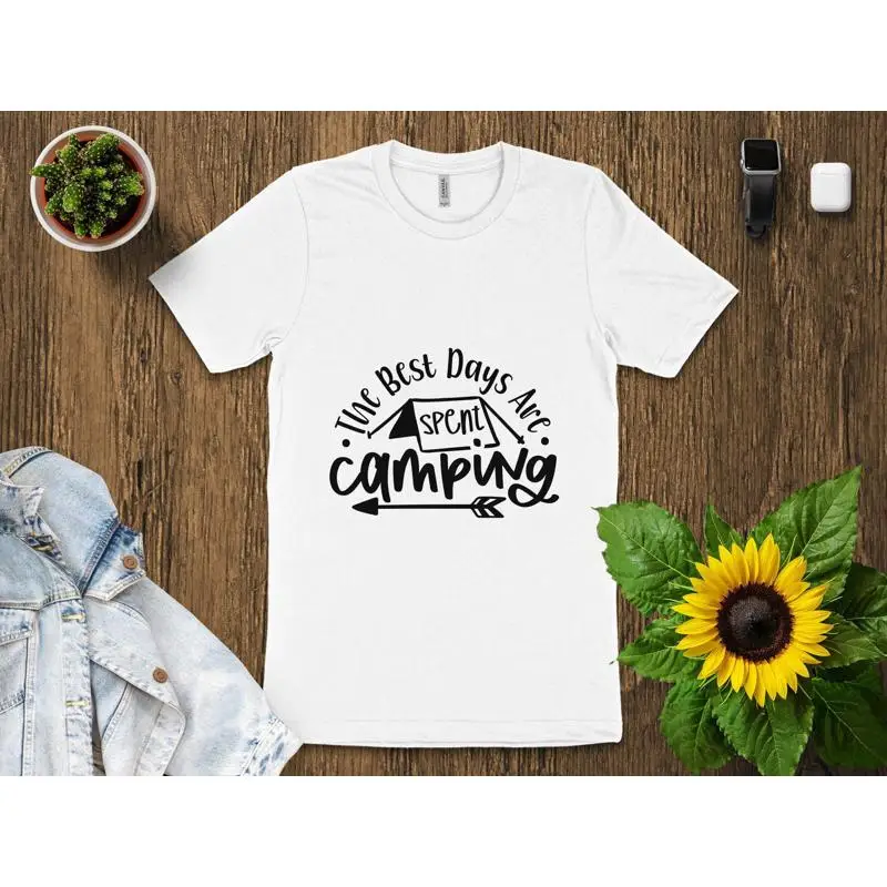 Camping Lover T shirt The Best - Outdoor Adventure Day incelemesi ve fiyatı