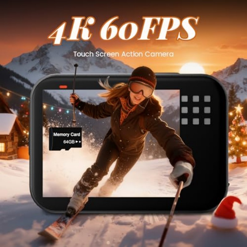 Mini body camera, 2K action ca - Outdoor Adventure Images incelemesi ve fiyatı