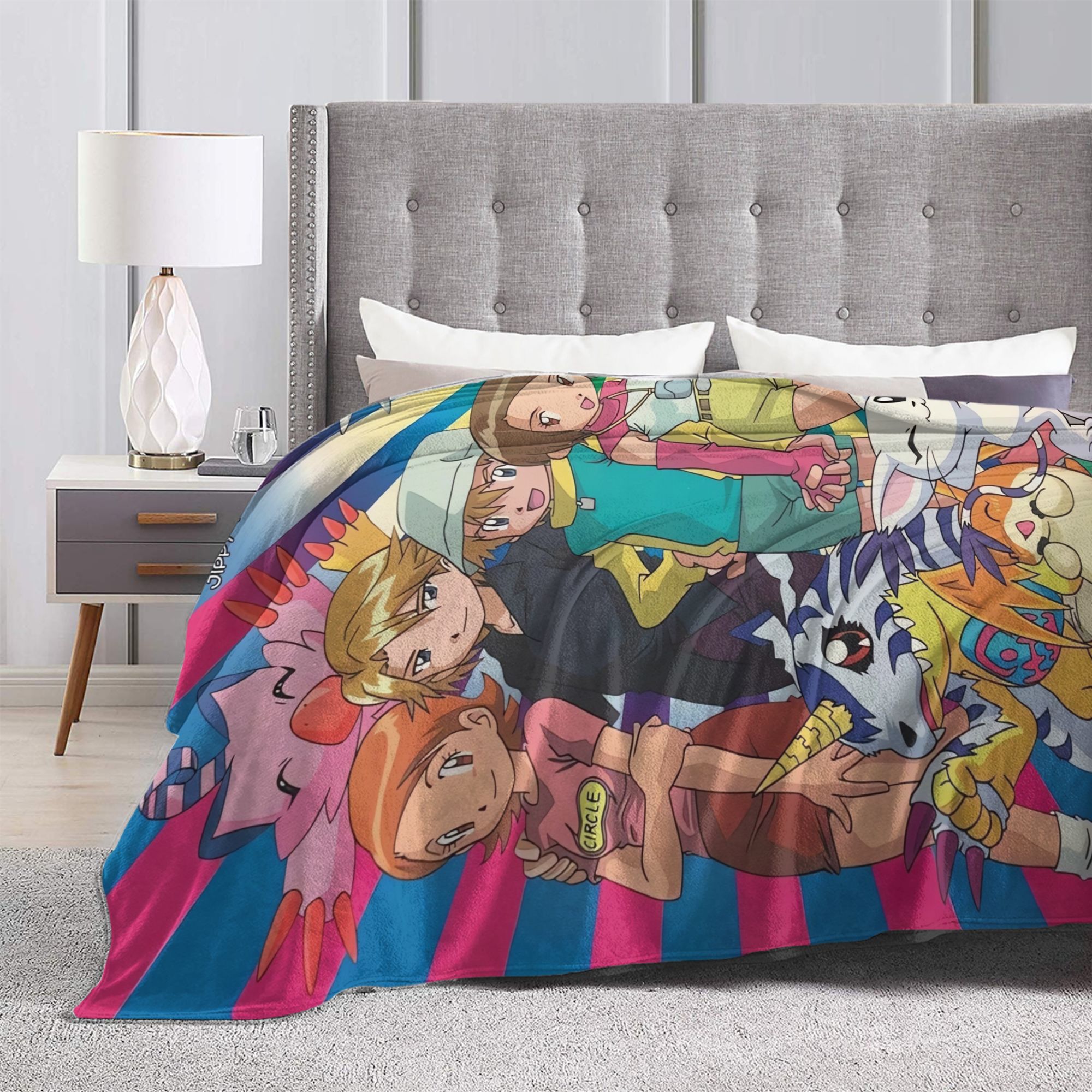 Digimon Adventure  Blankets Qu - Outdoor Adventure Girls incelemesi ve fiyatı