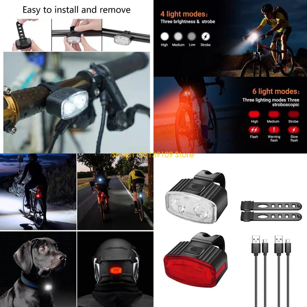 LED Bike Front and Rear Lights - Outdoor Adventure Day incelemesi ve fiyatı