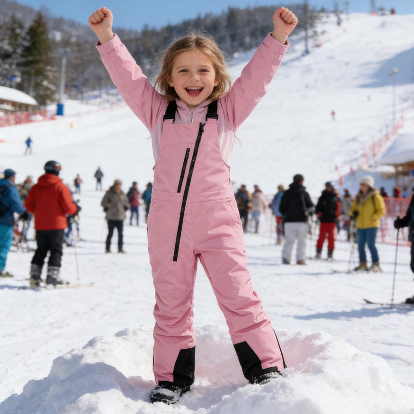 Kids Winter Snowsuit Overalls, - Outdoor Adventure Girls incelemesi ve fiyatı