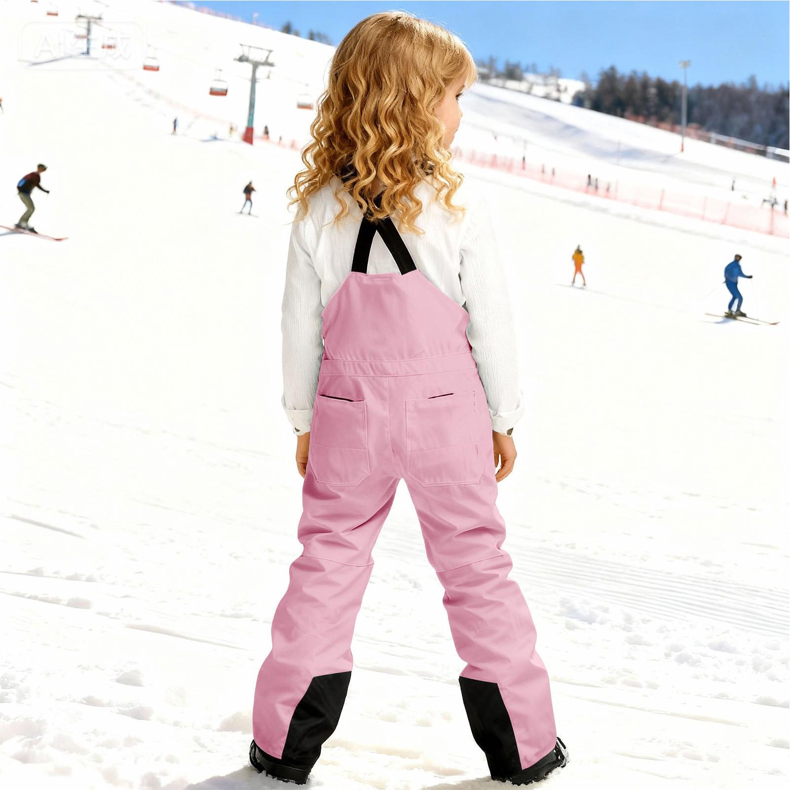 Kids Winter Snowsuit Overalls, - Outdoor Adventure Girls incelemesi ve fiyatı