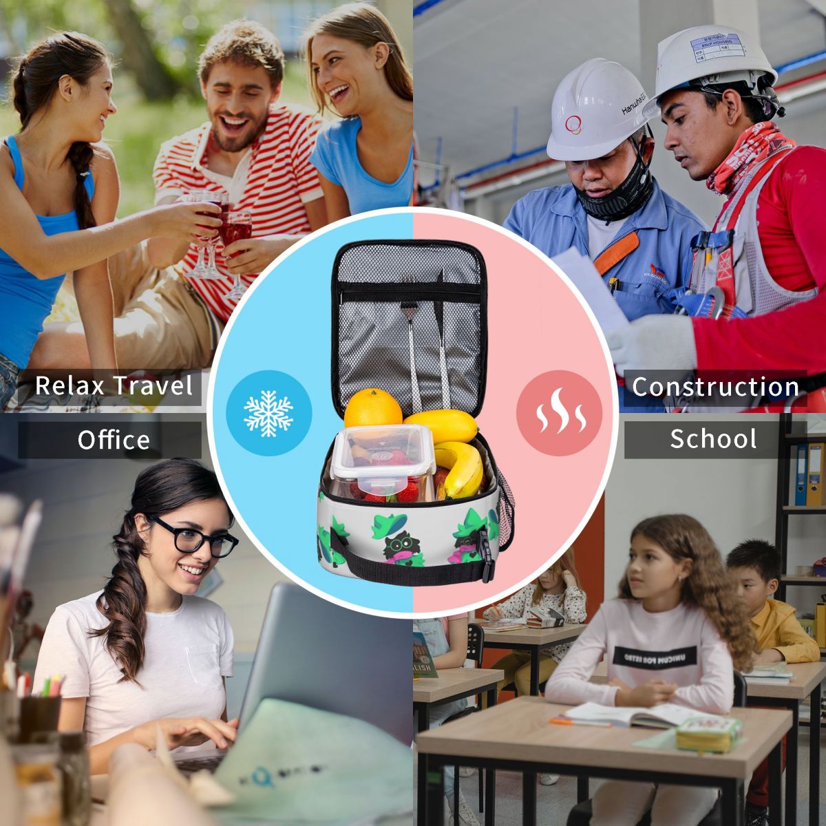 Deltarune Insulated Lunch Bags - Outdoor Adventure Girls incelemesi ve fiyatı
