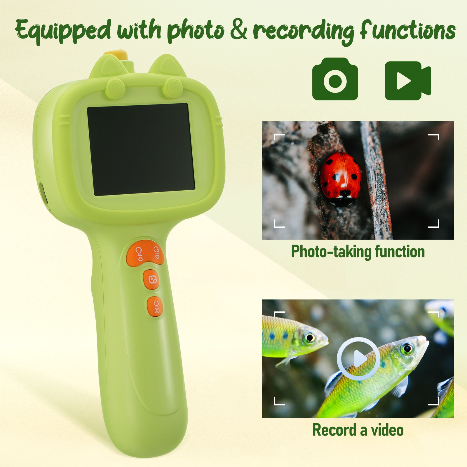 Kids Camera Borescope with Lig - Outdoor Adventure Girls incelemesi ve fiyatı